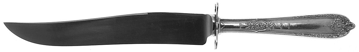 Della Robbia (Sterling, 1922, No Monograms) Small Steak Carving Knife with Stainless Blade by Alvin-1