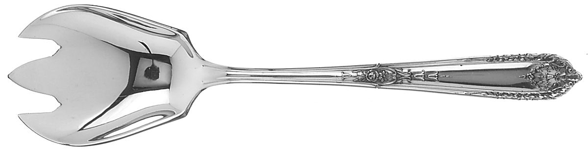 Della Robbia (Sterling, 1922, No Monograms) Ice Cream Fork by Alvin-1