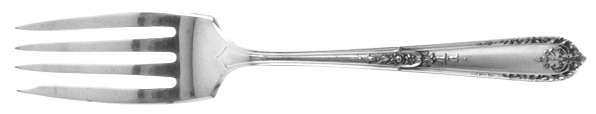 Della Robbia (Sterling, 1922, No Monograms) Individual Salad Fork by Alvin-1