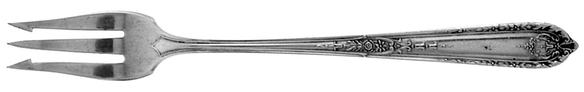 Della Robbia (Sterling, 1922, No Monograms) Old Style Pickle Fork by Alvin-1