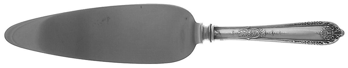 Della Robbia (Sterling, 1922, No Monograms) Pie Server with Stainless Blade by Alvin-1
