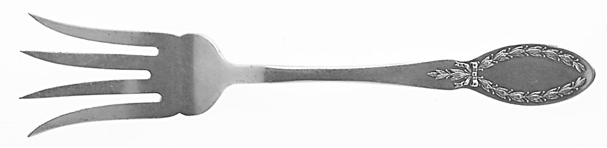 Diana (Silverplate, 1910) Small Chipped Beef Fork by Alvin-1