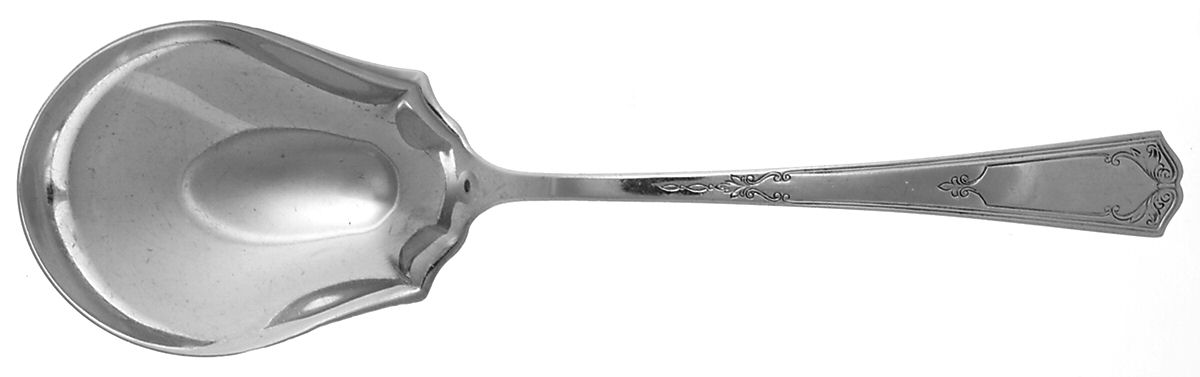 Duquesne (Sterling, 1920) Large Solid Berry/Casserole Spoon by Alvin-1