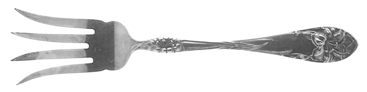 Easter Lily (Silverplate, 1907) Small Chipped Beef Fork by Alvin-1
