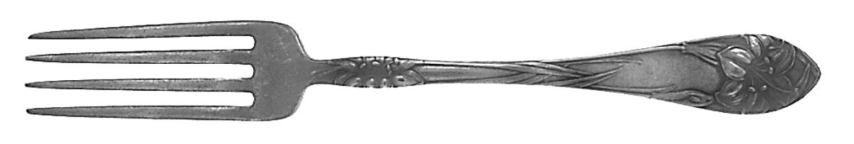 Easter Lily (Silverplate, 1907) Fork by Alvin-1