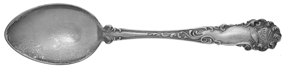 Edward VII (Sterling, 1899) Dessert/Oval Soup Spoon by Alvin-1