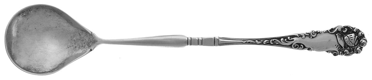 Edward VII (Sterling, 1899) Large Claret Spoon, Solid Piece by Alvin-1