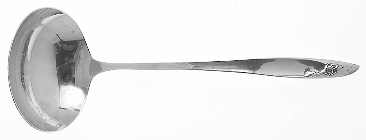 Eternal Rose (Sterling, 1963) Solid Gravy Ladle by Alvin-1