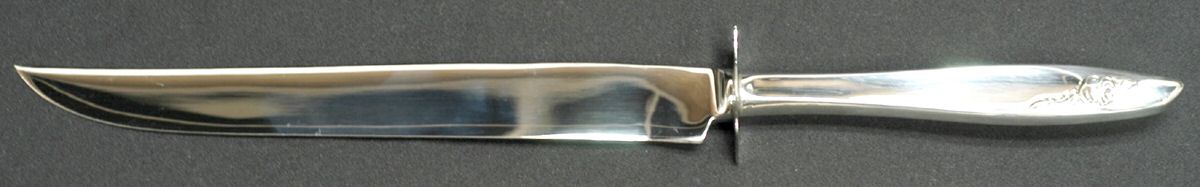 Eternal Rose (Sterling, 1963) Carving Knife Small with Stainless Blade HC by Alvin-1