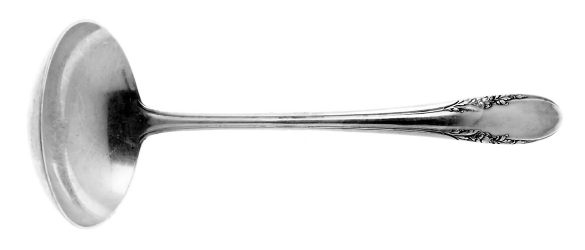 Fashion Lane (Silverplate, 1940) Solid Gravy Ladle by Alvin-1