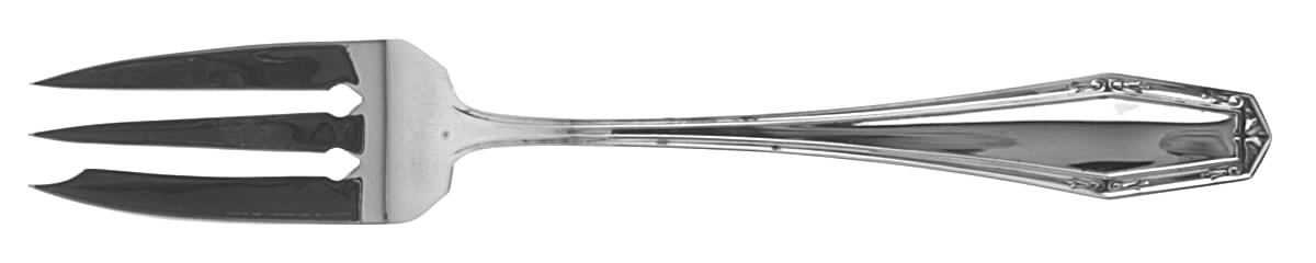 Flanders-New (Sterling, 1923, No Monograms) Individual Pie Fork by Alvin-1