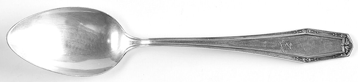 Flanders-New (Sterling, 1923, No Monograms) Teaspoon by Alvin-1