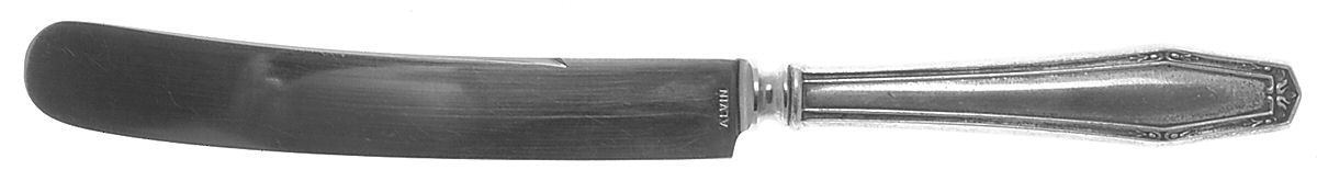 Flanders-New (Sterling, 1923, No Monograms) Old French Hollow Knife with Bolster by Alvin-1