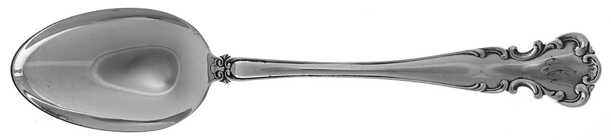 Flanders-Old (Sterling, 1900, No Monograms) Tablespoon (Serving Spoon) by Alvin-1