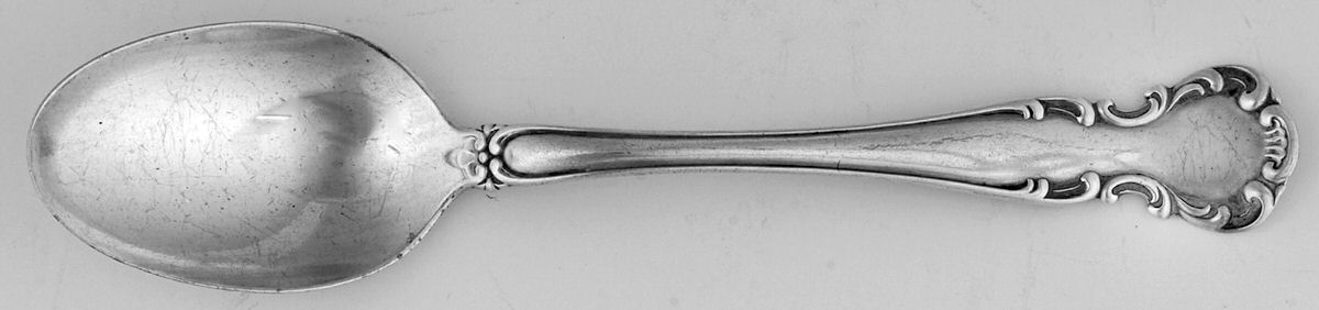 Flanders-Old (Sterling, 1900, No Monograms) Teaspoon by Alvin-1