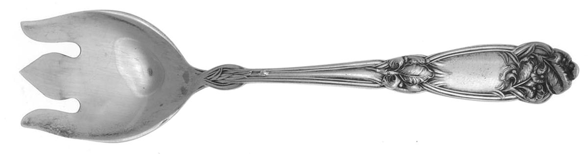 Fleur De Lis (Sterling, 1907) Ice Cream Fork by Alvin-1