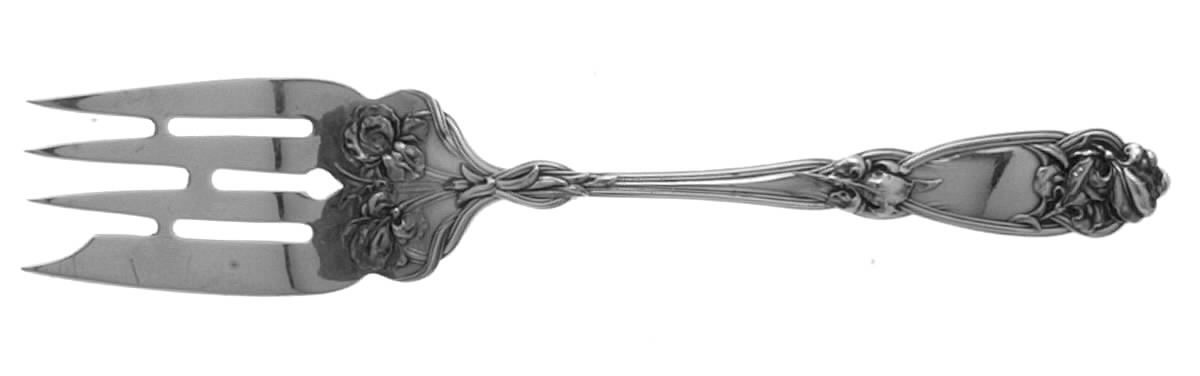 Fleur De Lis (Sterling, 1907) Individual Solid Fish Fork by Alvin-1