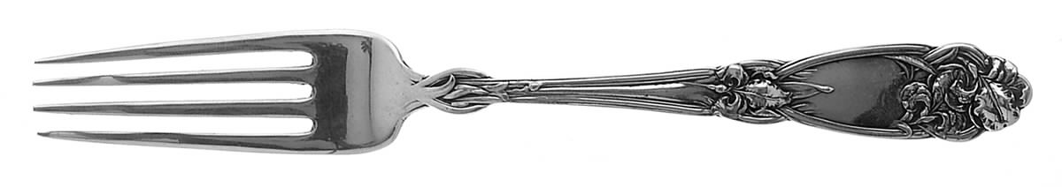 Fleur De Lis (Sterling, 1907) Solid Youth Tea Fork by Alvin-1
