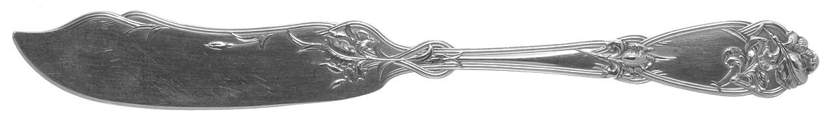 Fleur De Lis (Sterling, 1907) Flat Handle Butter Spreader by Alvin-1