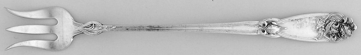 Fleur De Lis (Sterling, 1907) Cocktail/Seafood Fork by Alvin-1
