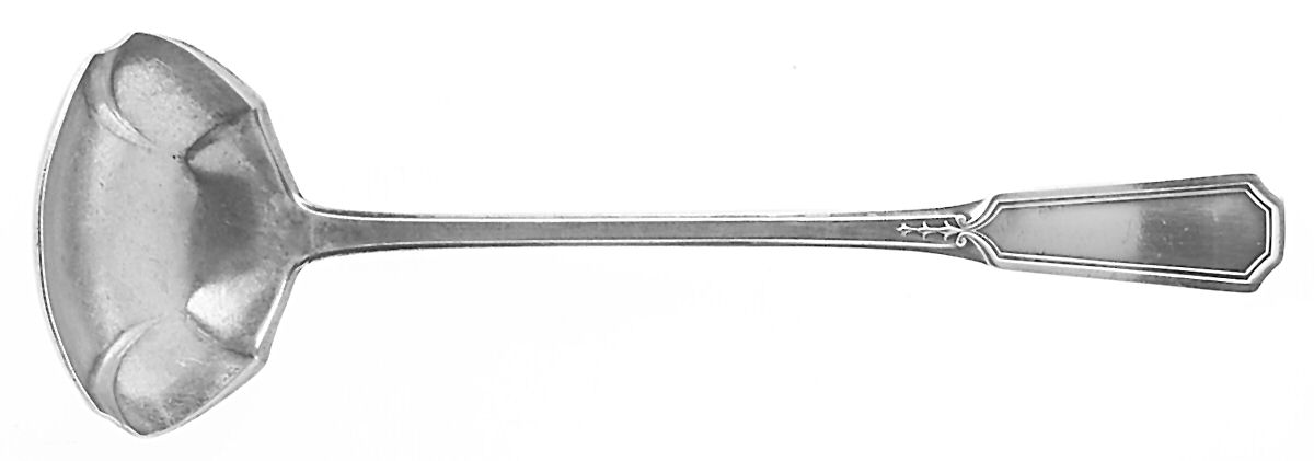 Florence Nightingale (Sterling, 1919) Solid Piece Cream Ladle by Alvin-1