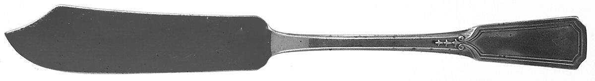 Florence Nightingale (Sterling, 1919) Flat Handle Master Butter Knife by Alvin-1