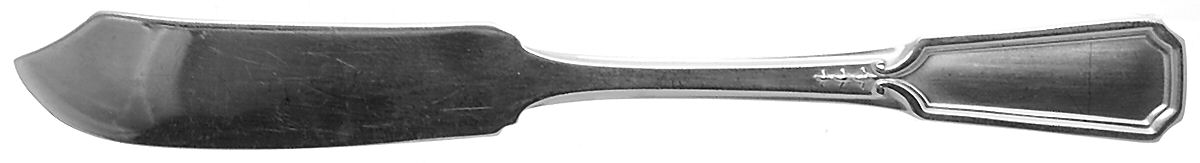 Florence Nightingale (Sterling, 1919) Flat Handle Butter Spreader by Alvin-1
