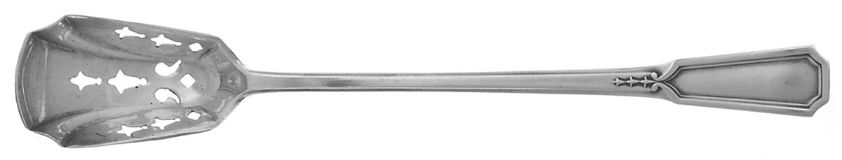 Florence Nightingale (Sterling, 1919) Pierced Bowl Short Handle Olive Spoon by Alvin-1