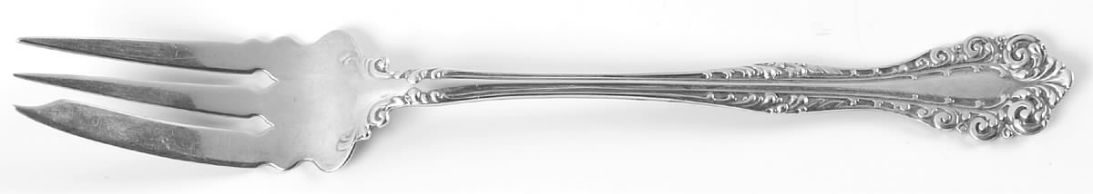 Florentine (Sterling, 1900) Individual Pie Fork by Alvin-1