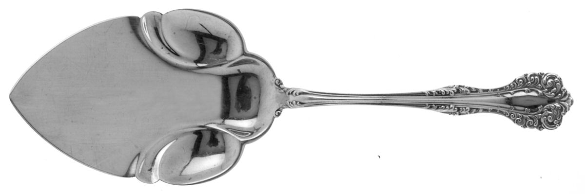 Florentine (Sterling, 1900) Small Solid Pie Knife by Alvin-1