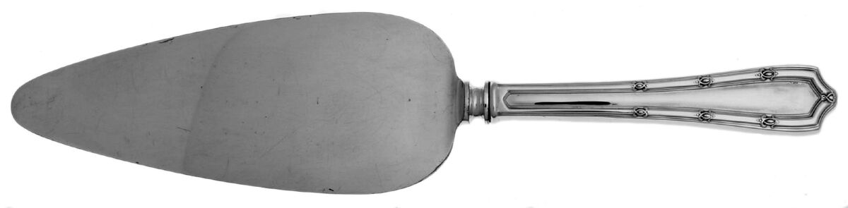 Francis I (Sterling, 1910, No Monograms) Pie Server with Silverplate Blade by Alvin-1