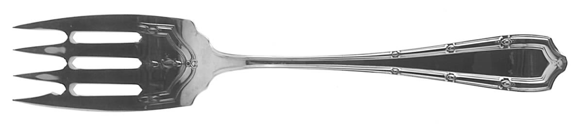 Francis I (Sterling, 1910, No Monograms) Small Solid Cold Meat Serving Fork by Alvin-1