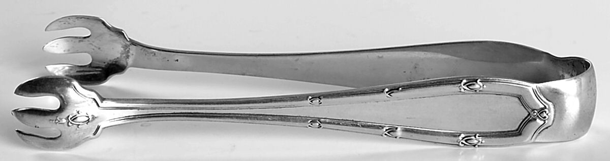 Francis I (Sterling, 1910, No Monograms) Large Sugar Tongs by Alvin-1