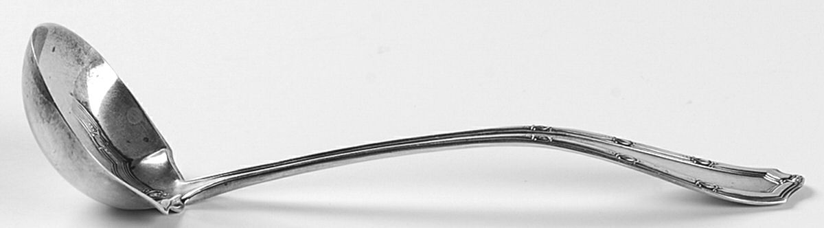 Francis I (Sterling, 1910, No Monograms) Solid Piece Cream Ladle by Alvin-1