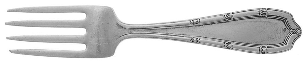 Francis I (Sterling, 1910, No Monograms) Baby Fork by Alvin-1