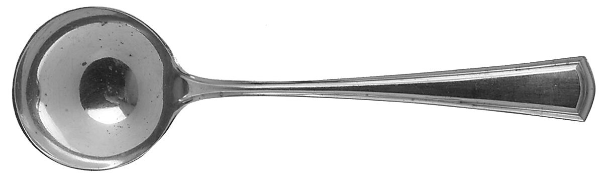 George Washington (Silverplate, 1913) Round Bowl Soup Spoon (Bouillon) by Alvin-1