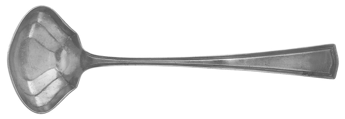 George Washington (Silverplate, 1913) Solid Gravy Ladle by Alvin-1