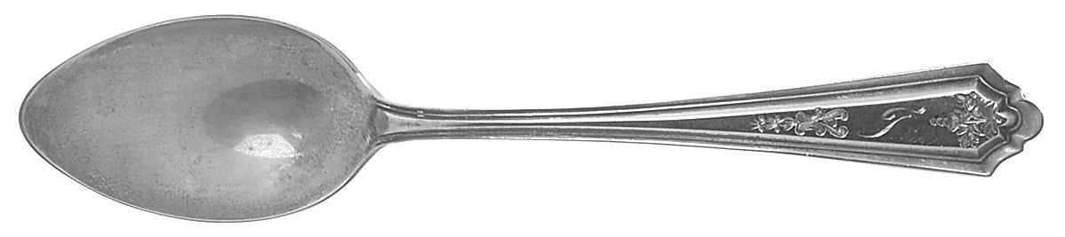 Hamilton Engraved (Sterling, 1910) Teaspoon by Alvin-1