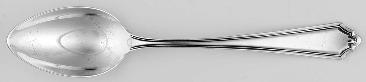 Hamilton (Sterling, 1910) Dessert/Oval Soup Spoon by Alvin-1