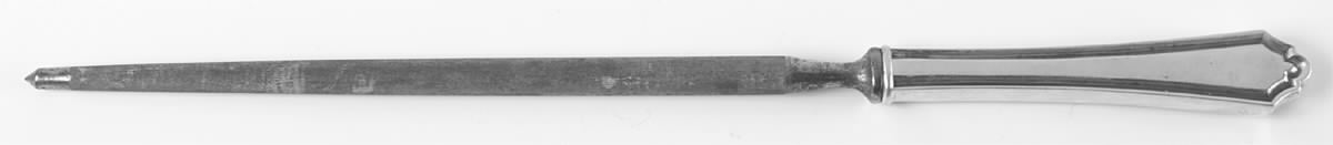 Hamilton (Sterling, 1910) Large Roast Steel Rod Knife Sharpener by Alvin-1