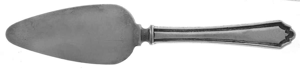 Hamilton (Sterling, 1910) Cheese Server with Silverplate Blade by Alvin-1