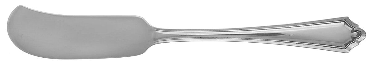 Hamilton (Sterling, 1910) Flat Handle Butter Spreader by Alvin-1