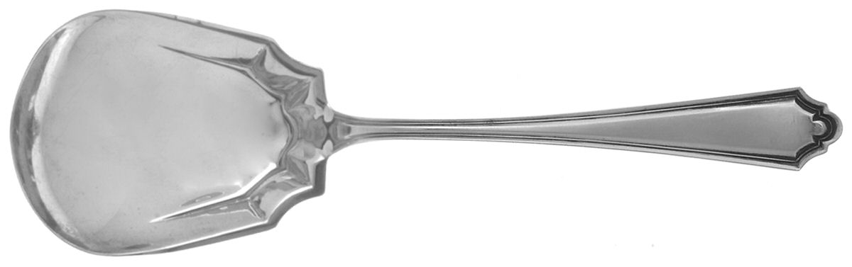 Hamilton (Sterling, 1910) Small Solid Berry/Casserole Spoon by Alvin-1