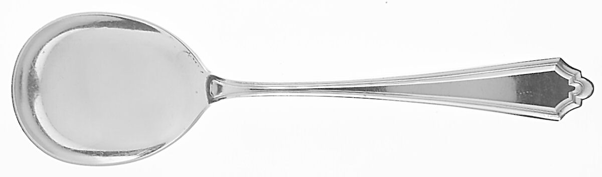 Hamilton (Sterling, 1910) Round Bowl Soup Spoon (Gumbo) by Alvin-1