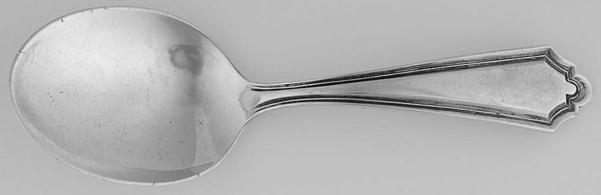 Hamilton (Sterling, 1910) Straight Handle Baby Spoon by Alvin-1