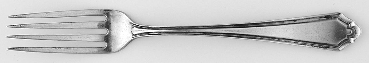 Hamilton (Sterling, 1910) Solid Youth Tea Fork by Alvin-1