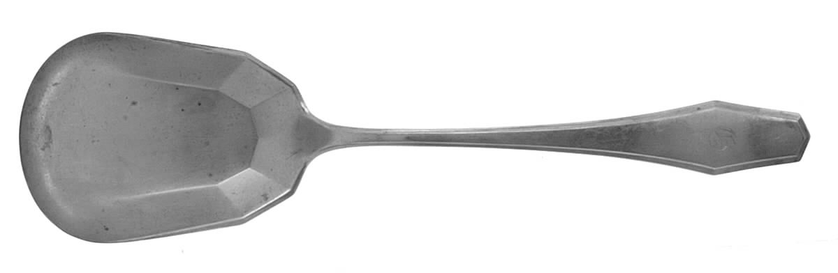 Hampton (Sterling, 1910-1912) Preserve Spoon by Alvin-1