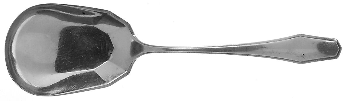 Hampton (Sterling, 1910-1912) Solid Salad Serving Spoon by Alvin-1