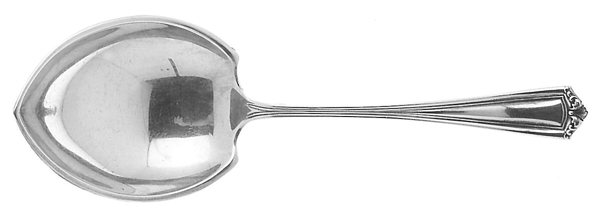 Josephine (Sterling, 1910) Small Solid Berry/Casserole Spoon by Alvin-1