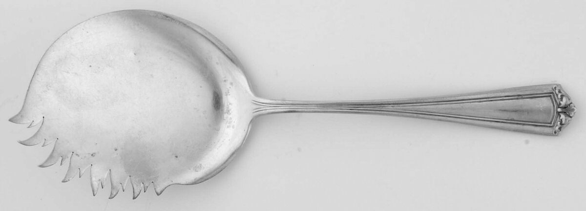 Josephine (Sterling, 1910) Solid Macaroni Server by Alvin-1